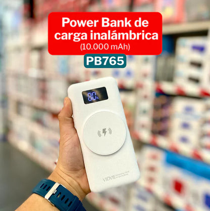 Power Bank Carga Inalambrica